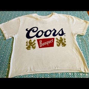 Coors banquet Crop top